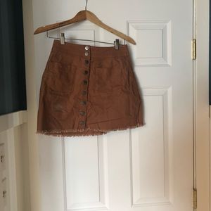 Madewell Button Up Skirt